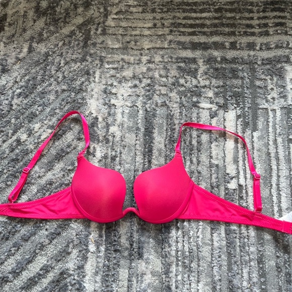 Vibrant Pink Women's Bra - Picture 4 of 10
